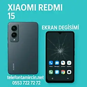 Xiaomi Redmi 15 Ekran Değişimi